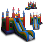 inflatable combo bouncer slide